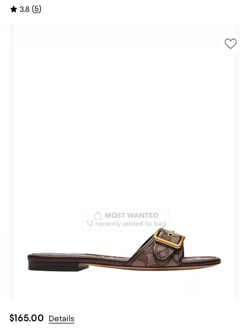 coach margot sandals